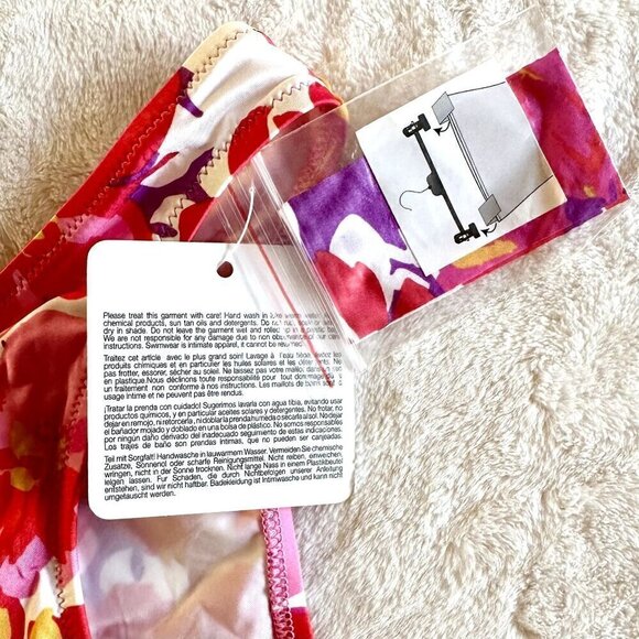 NWT Floral Gottex Bikini Swim Bottom - Size: 6 - Picture 4 of 5